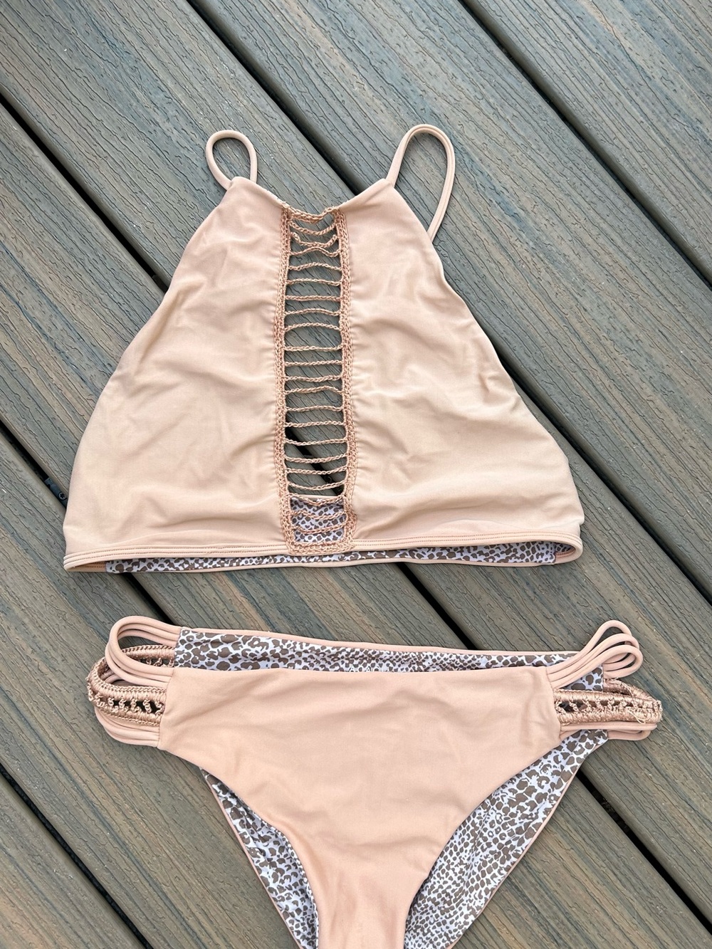 Rare Acacia Swimwear 3-piece Mix & Match Bikini Set (2010s)